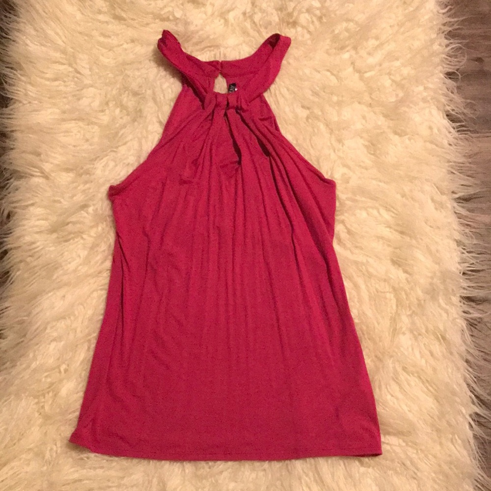 Brand New Never Been worn Fuschia Halter Top